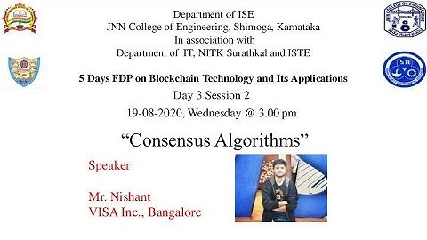 Blockchain FDP : COnsensus Algorithms