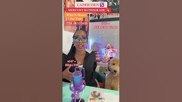 CAPRICORN ♑️ MERCURY RETROGRADE IN LEO!🔥HOW IT EFFECTS YOU!✨#347 HEALTH! 7/18-8/11/25 #fy