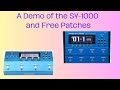 Sy1000 free patches and set up  hooking synths in sequence
