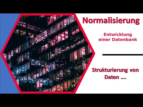 Datenbanken - Normalisierung
