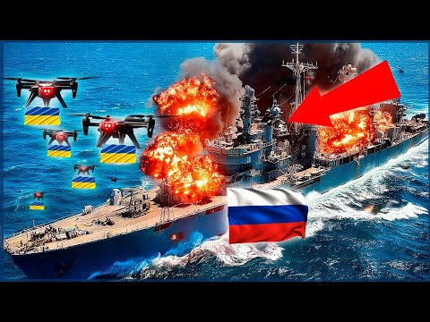 Украина Дождалась Полуночи… И Атаковала Российский Флот Десятками Дронов
