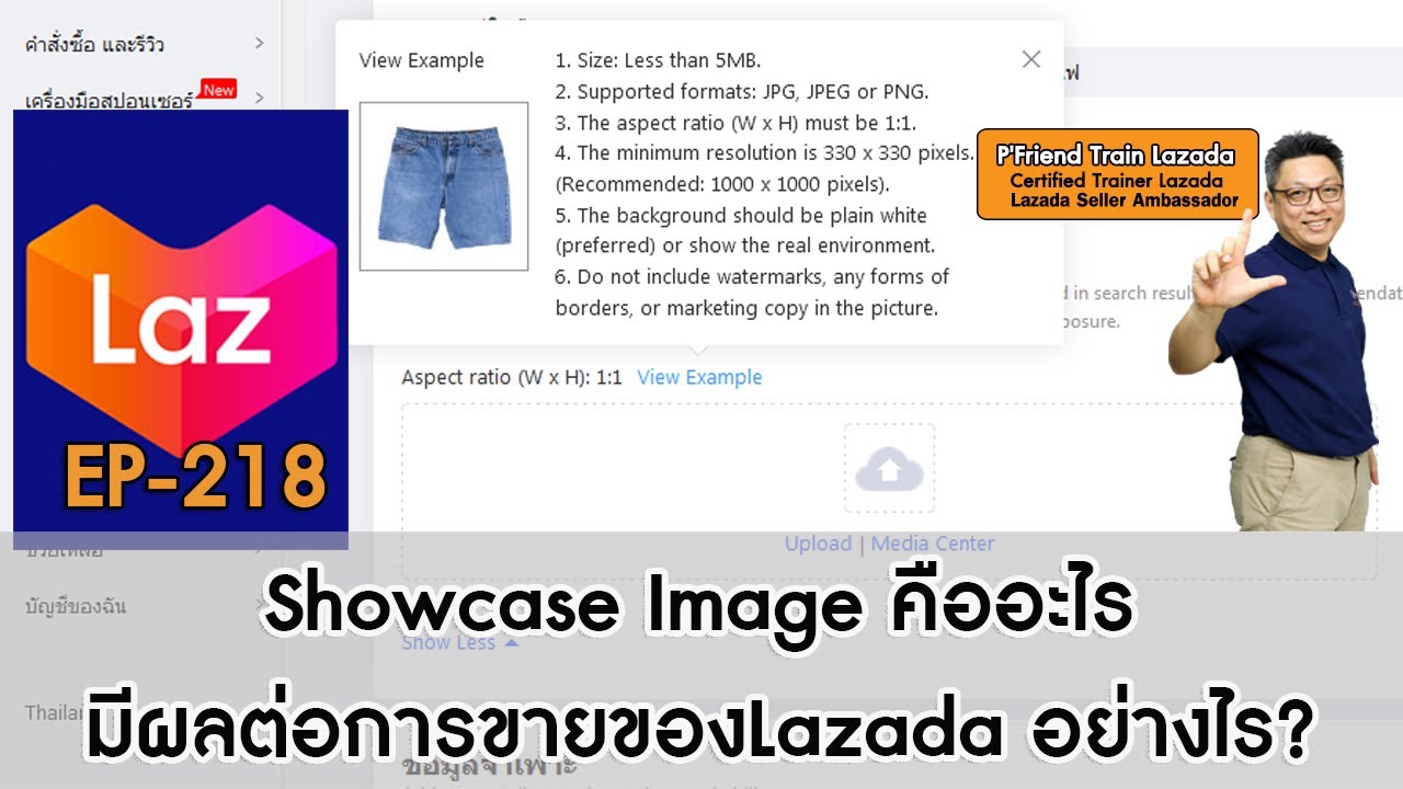 ภาพพื้นหลังสีขาวที่หายไป Showcase Image คืออะไร แก้ไขยังไง วิธีขายของ ...