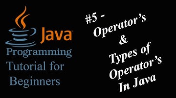 5 Operator and types of Operator in Java(Urdu) |java |amjadcourse |operators in java