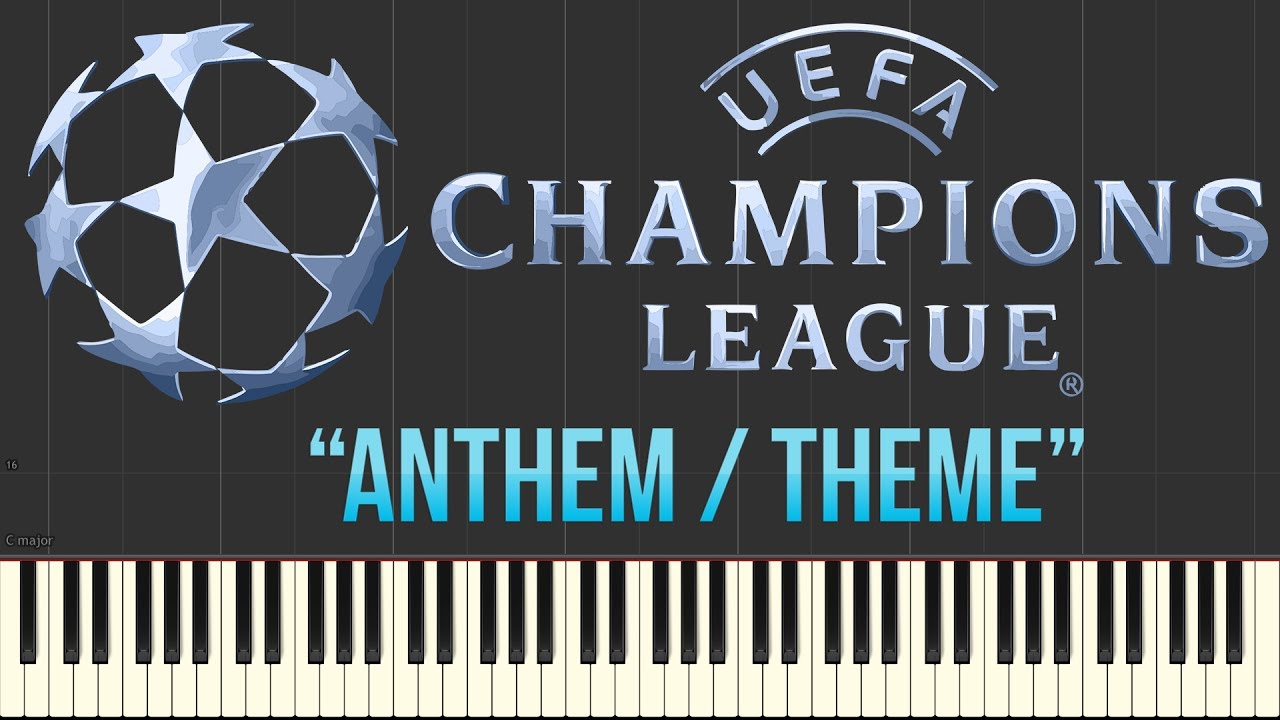 Uefa Champions League Anthem Piano Tutorial Synthesia Youtube