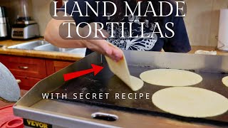 My Secret Recipe For The Best Hand Made Corn Tortillas