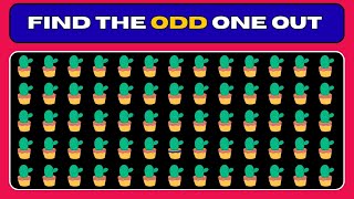 🧐 Find the Odd One Out in 5 Seconds! | Can You Beat This Challenge? 