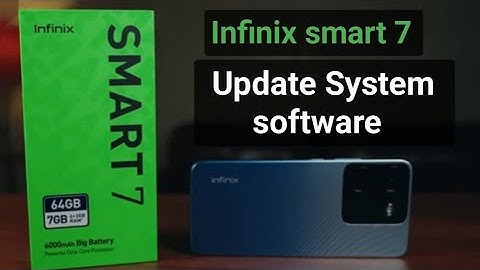 infinix smart 7 system update available settings | How to how to update system software any infinix