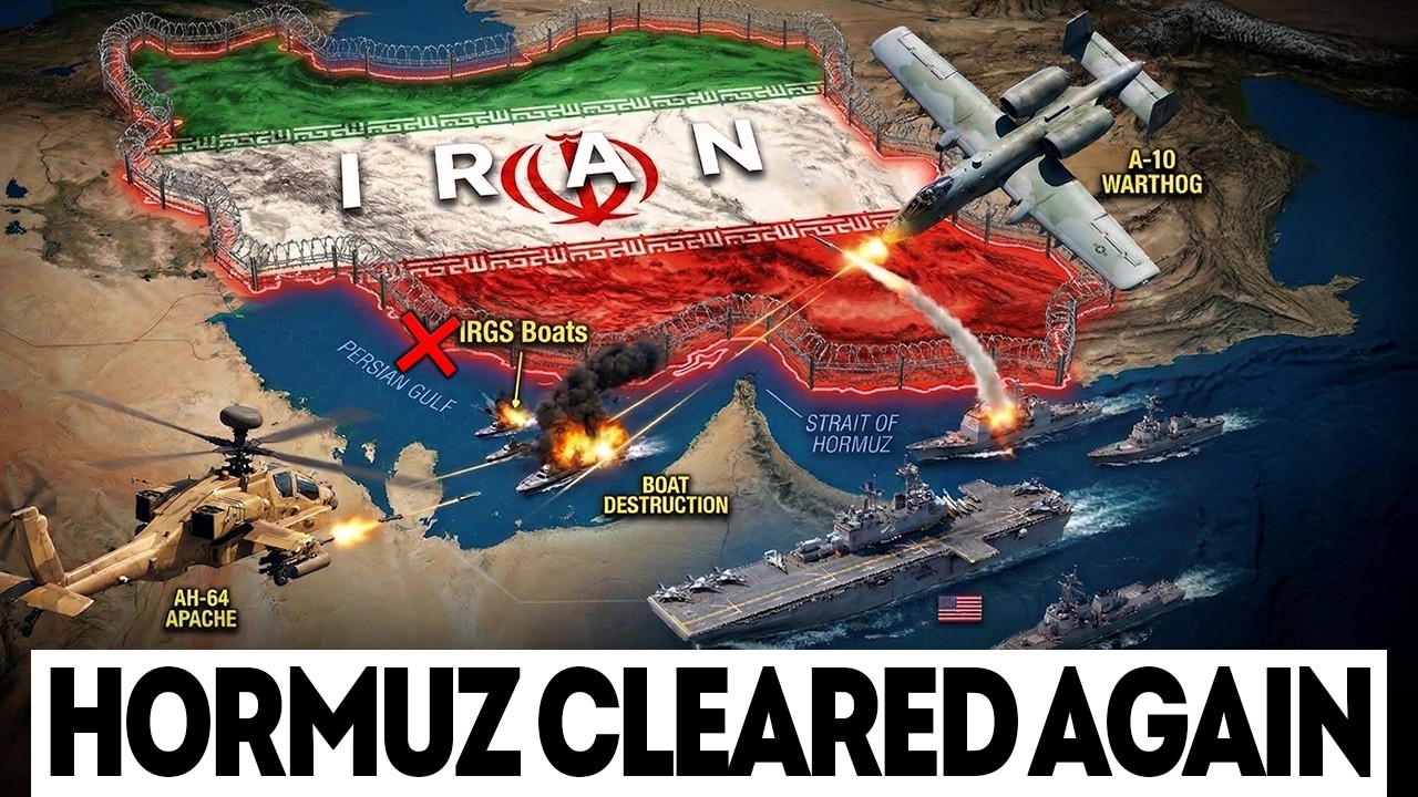 IRAN PANICS!! A-10 Warthog Did What the U.S. Navy Couldn’t in Hormuz