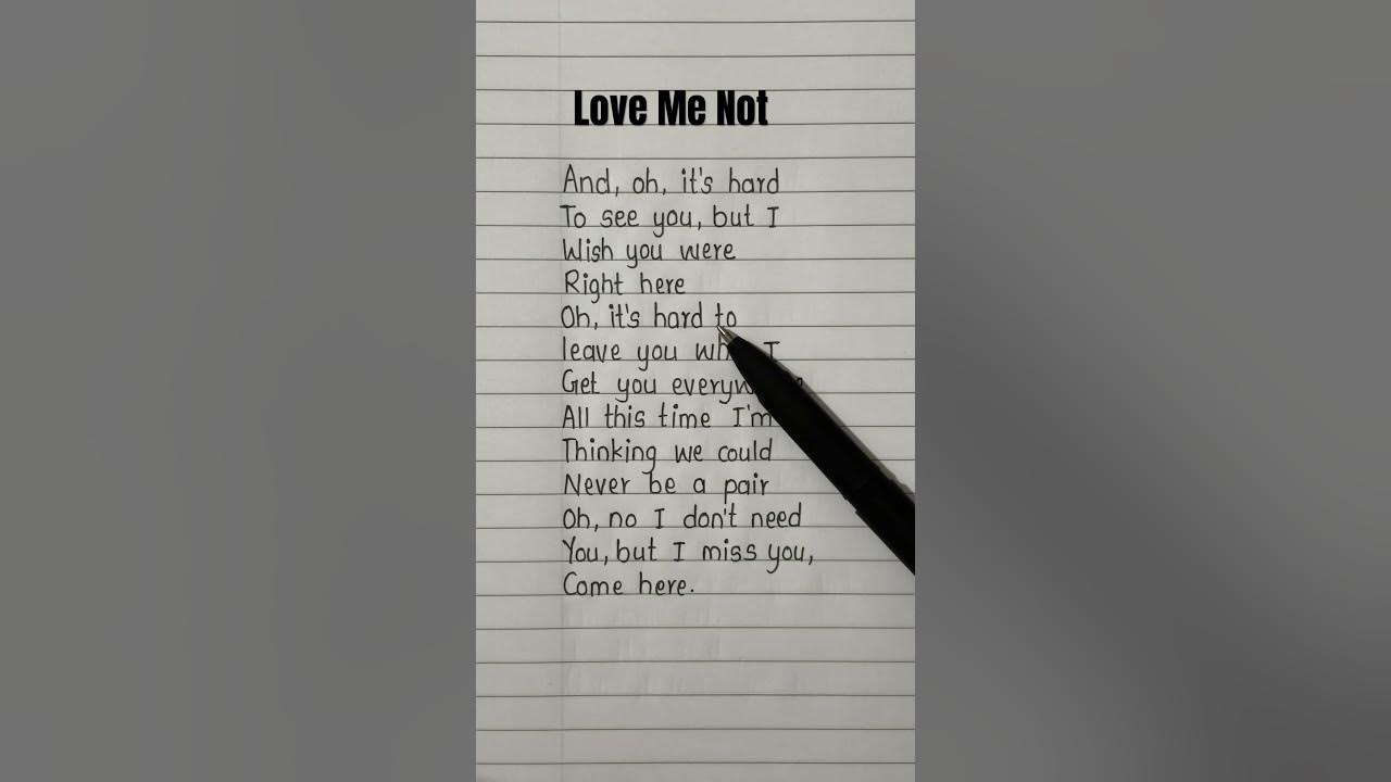 Love Me Not song by Ravyn Lenae (lyrics) #lyrics #ravynlenae #song #trending #shorts