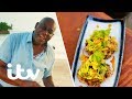 How To Make Green Banana Rosti With Saltfish Guacamole | Ainsley's Caribbean Kitchen | ITV