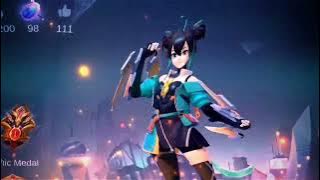 Mobile Legends | Wanwan skin M-World | Alight Motion | Jedag Jedug|