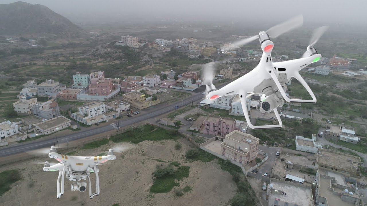 تصوير جوي لقرية الظهرة و قرية القرن الأبيض