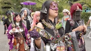 天王寺動物園で妖怪たちが練り歩く「妖怪行列」