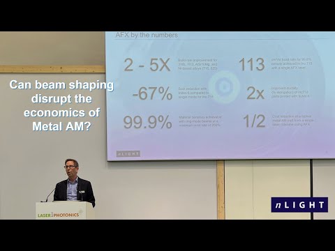 Can beam shaping disrupt the economics of metal additive manufacturing?