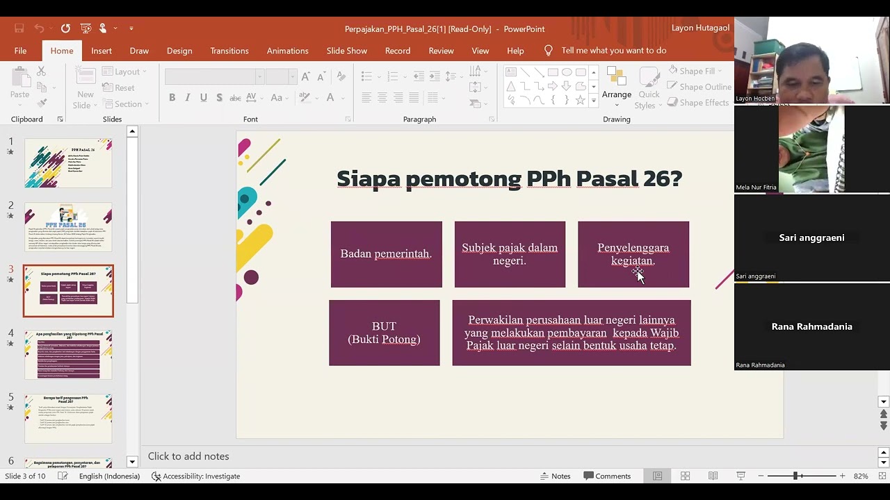Perpajakan PPh Pasal 26