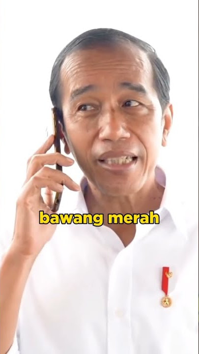 Minta saran langsung sama RI 1 . soal bawang merah dan bawang putih 😂😂😂#ditelponjokowi#presiden#R1