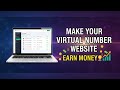 How to Make Your Virtual Numbers Website & Earn 10000$ Monthly | How It Works Complete Guide Video