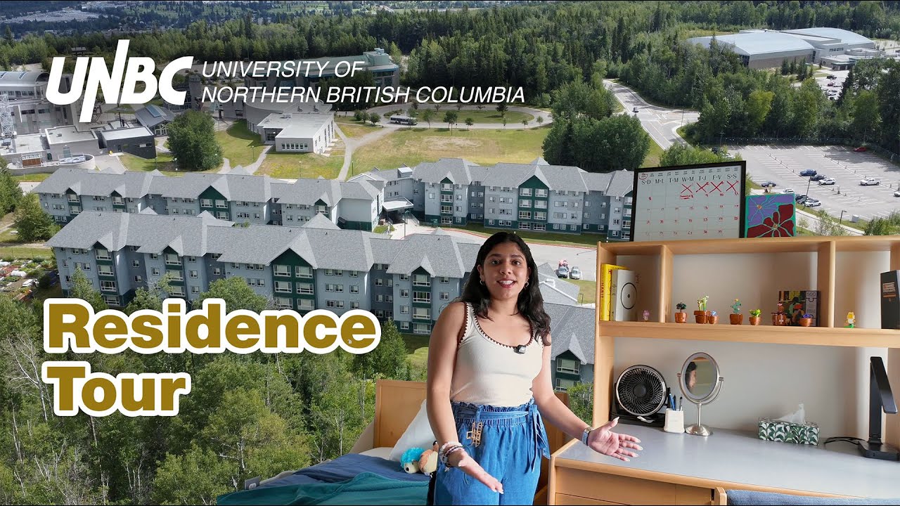 2025 UNBC Residence Tour - Check out the 4-bedroom suite!
