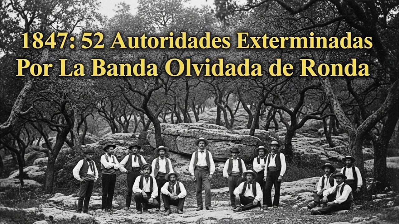 52 Autoridades EXTERMINADAS En Una Sola Noche — La Banda Olvidada de Ronda, 1847