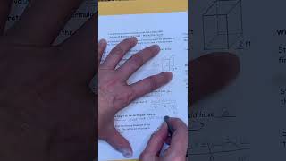Video- 2.21 Volume of Rectangular Prisms- Missing Dimensions