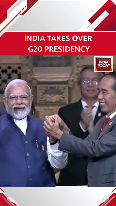 India ly Takes Over G20 Presidency From Indonesia #shorts