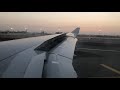 Smooth landing  jeddah airport  saudia a330  kingdom tower view