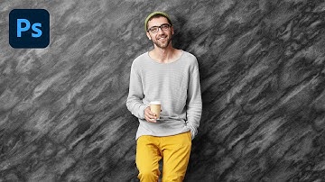 This Wall is Painted in Photoshop! - Incredible Brush Trick