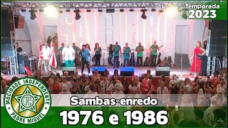 Mocidade 1976 e 1986 | Sambas ao vivo no Salgueiro Convida #SC23