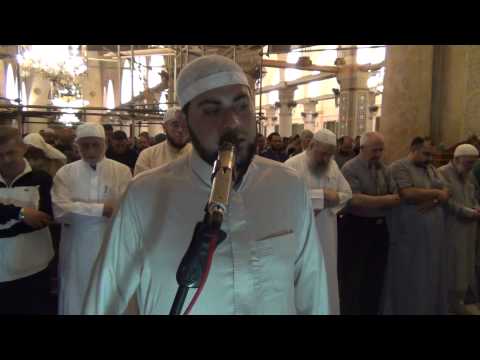 صلاة الفجر من المسجد الأقصى المبارك الشيخ محمد العباسي 23 06 2015 06 رمضان 1436ه