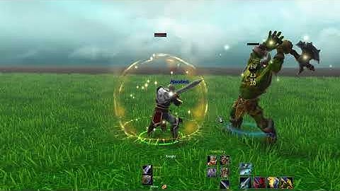 Wc3 Reforged - RPG Mod - Testing a few Knight Offensive Abilities