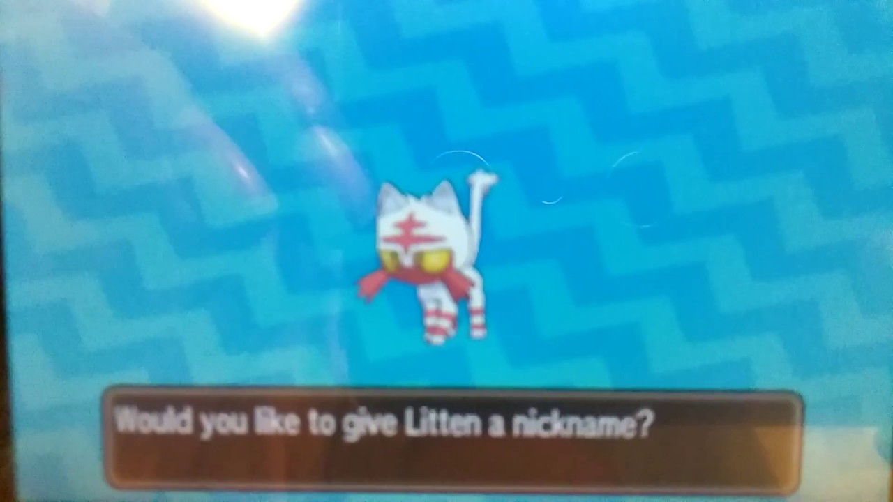 SHINY LITTEN WITH 0 SOFT RESETS!! [Pokemon Sun]