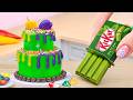 Fascinating Rainbow Cakes | Amazing KitKat Chocolate Rainbow Cake Decorating