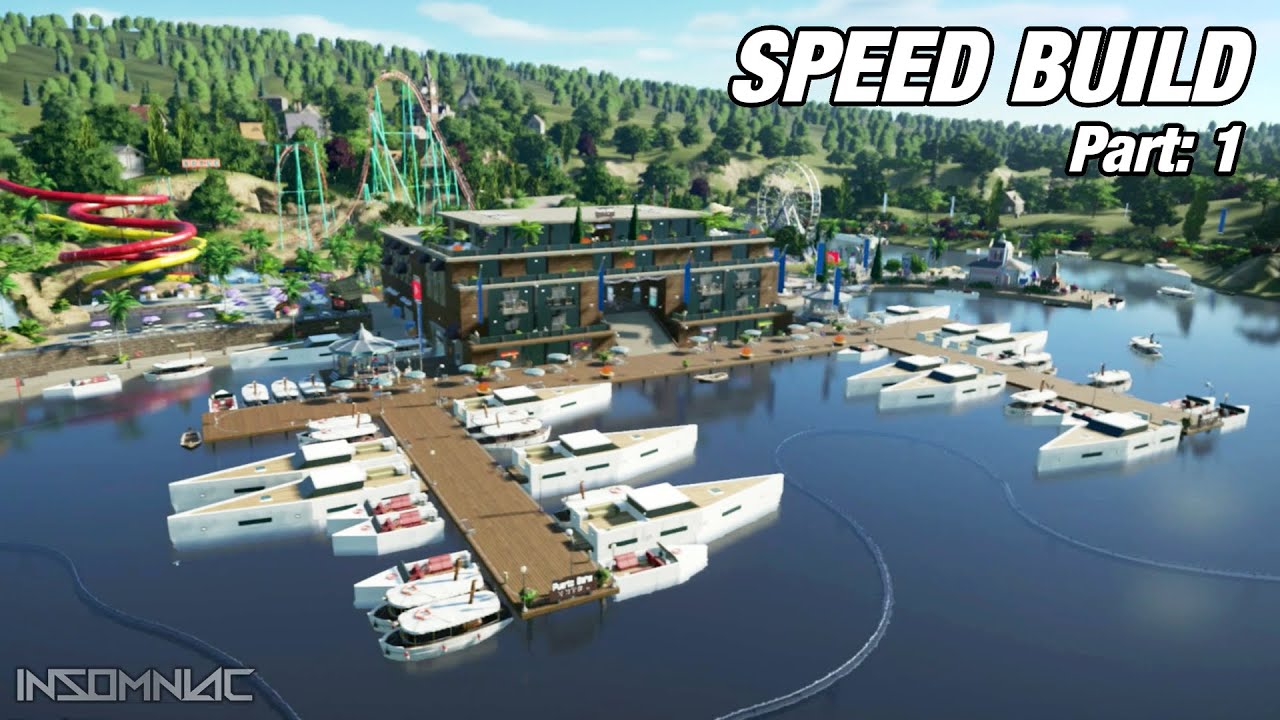 Speed Build Planet Coaster - Marina Hotel Puerto Bahia - Part 1