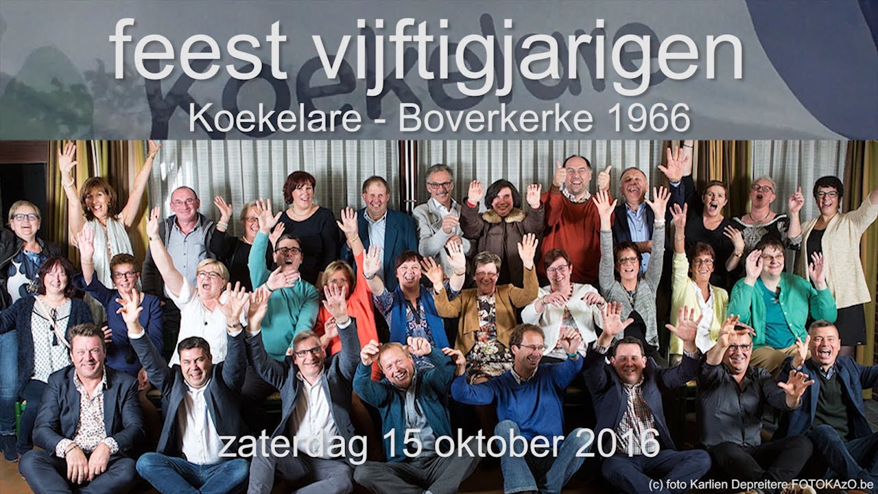 Feest vijftigjarigen Koekelare 1966-2016