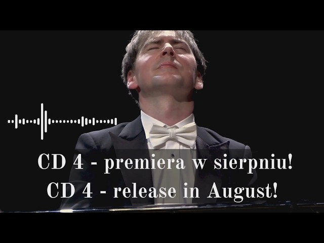Greg Niemczuk - All Chopin's Music for Piano - CD 4 release announcement