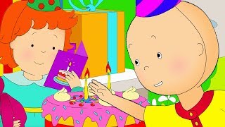 Caillou and Rosie's Birthday | Caillou Cartoon