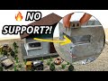 Floating Wall?! Mini Concrete House Build . Part 2