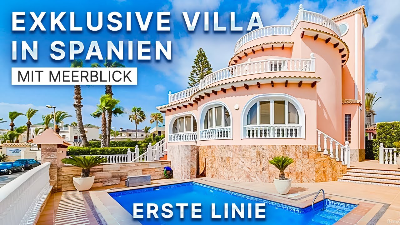 Luxusvilla zum Verkauf in Spanien. Strandvilla mit Panoramablick | 1.350.000