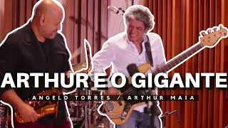 ARTHUR E O GIGANTE - Arthur Maia e  Angelo Torres At jazz music chords