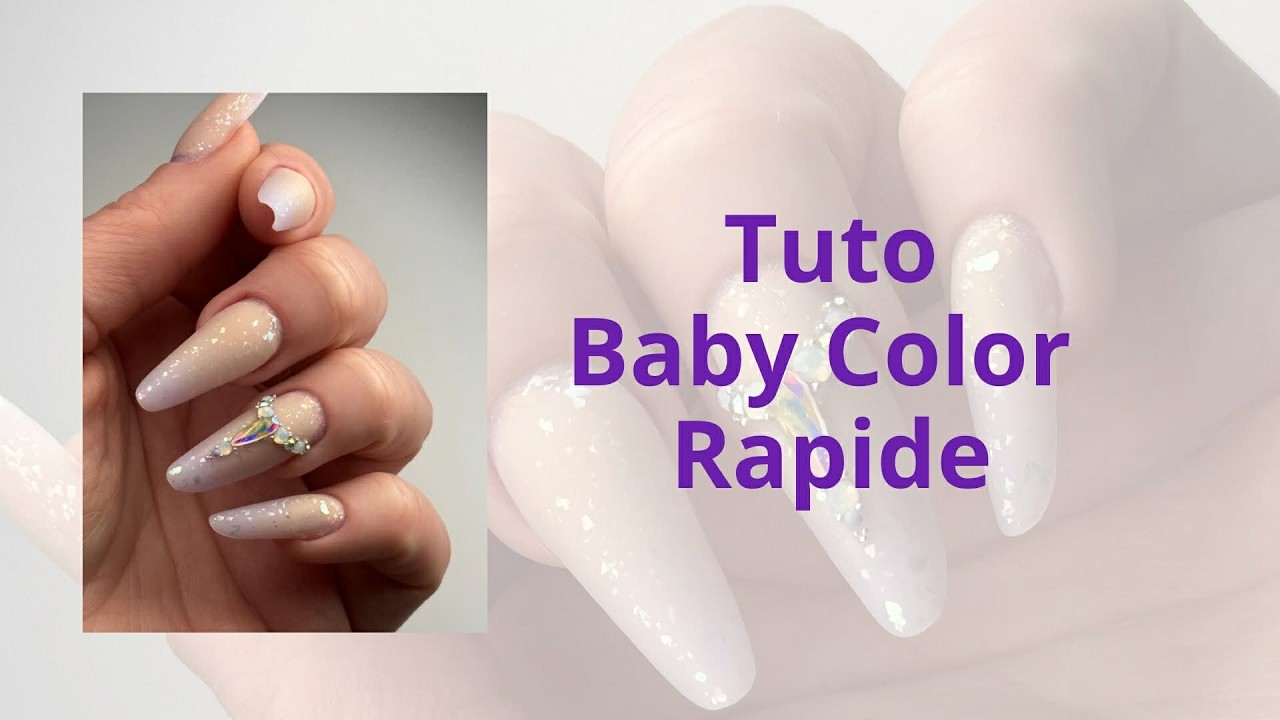 Tuto Baby Color Nails ultra simple ! ONGLES en Gel Popits