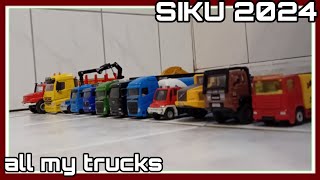 MY INCREDIBLE COLLECTION OF SIKU TRUCKS !!!