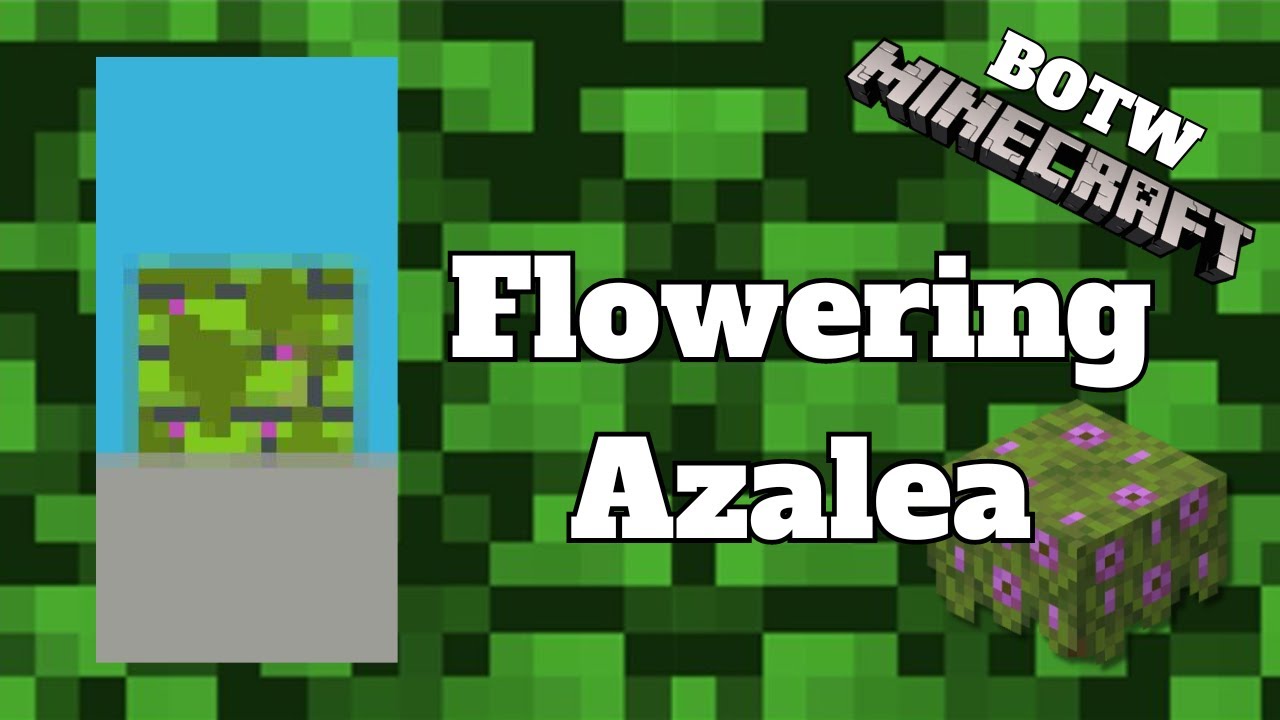Minecraft BOTW - Flowering Azalea Banner Design - It's Banner Time!