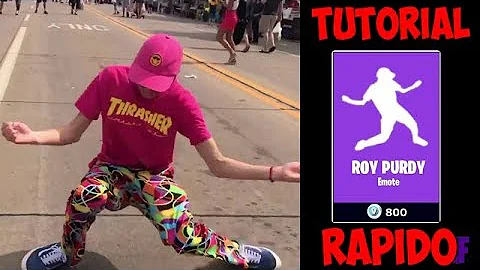 Como dançar danças do Fortnite?