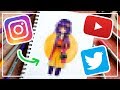 ☆ SOCIAL MEDIA APPS AS ANIME GIRLS ☆