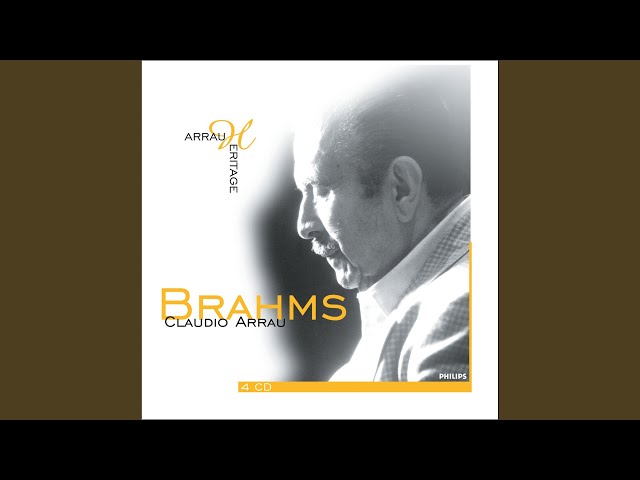 Brahms - Scherzo pour piano op. 4 : C.Arrau