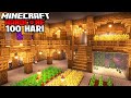 Bertahan 100 Hari di Underground Base Minecraft Hardcore