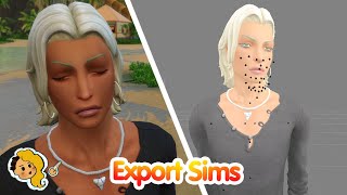 How to Export The sims 4 and Import into Blender FAST and EASY