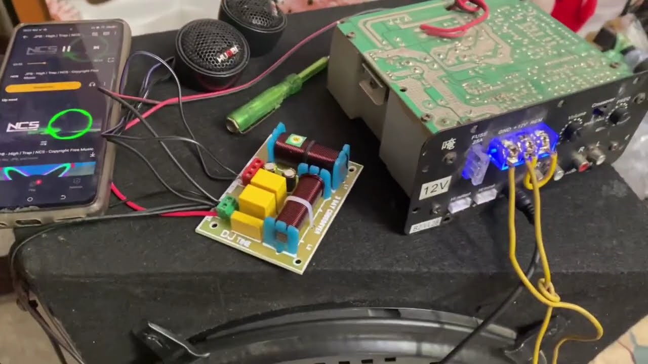 3 Way Passive Crossover || Home made music System || 