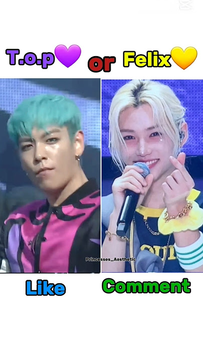 T.op or Felix? #top #felix #skz #bigbang #boomshakalaka #shorts