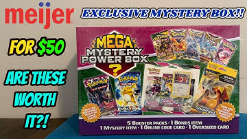 I opened 3x of the NEW $50 MEGA MYSTERY POWER BOXES (Winter 2024) Meijer ONLY - Are these WORTH IT?!